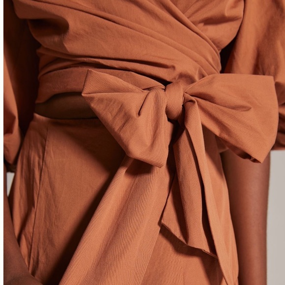 NWT Monn Renn Tie Waist Maxi Dress from Anthropologie - Picture 2 of 5